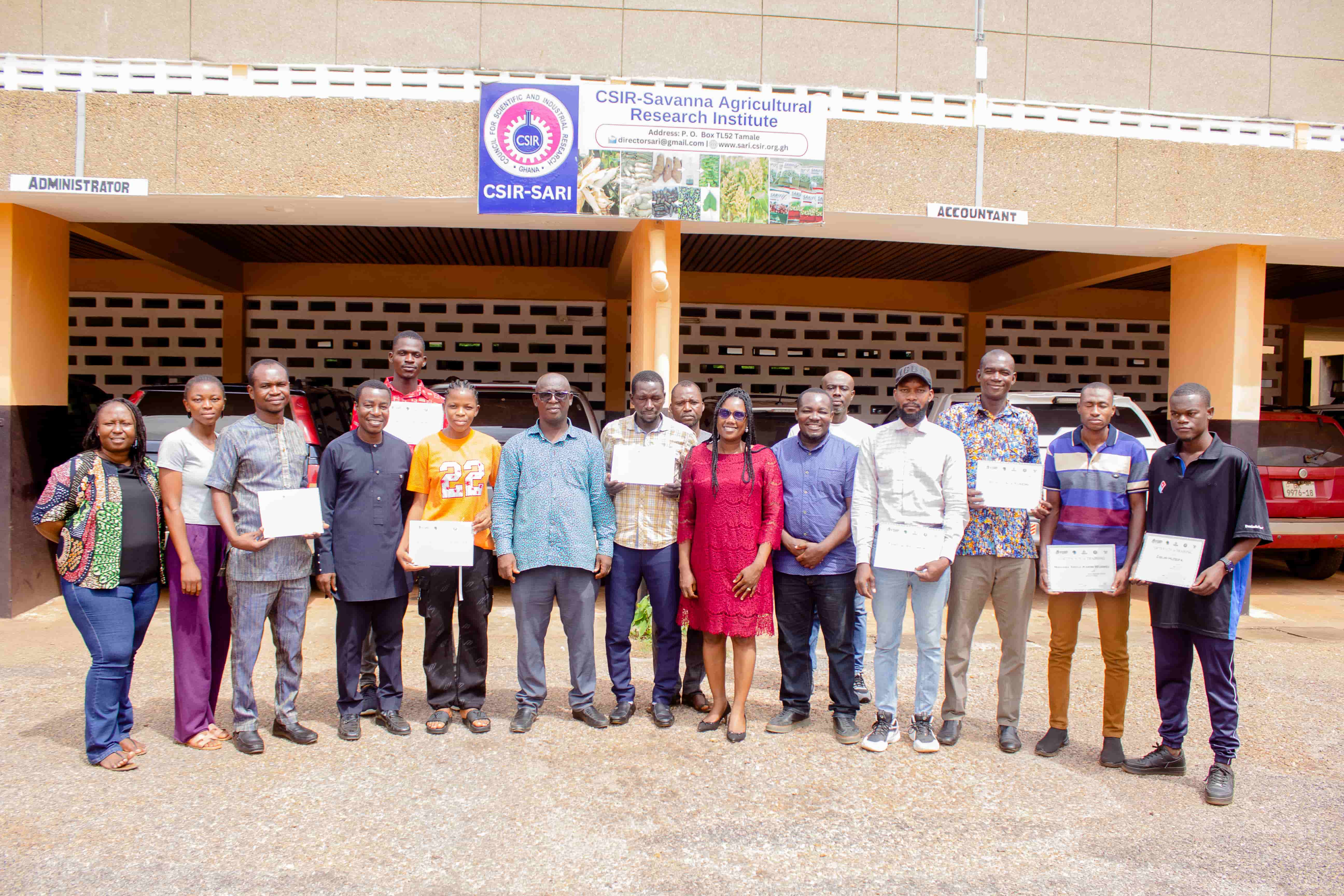 CSIR-SARI Graduates Youth and Women Seed Producers from Hybrid Maize Seed Production Training