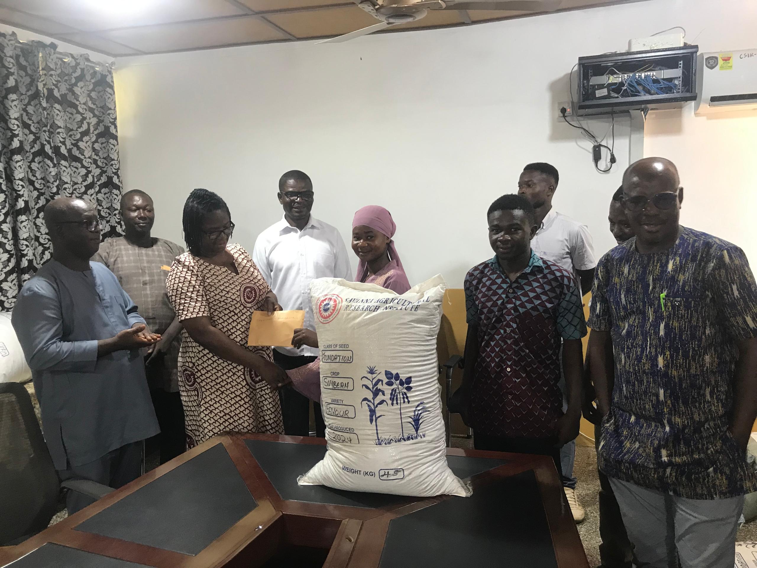 CSIR-SARI Empowers Youth to Venture into Seed Production Enterprises