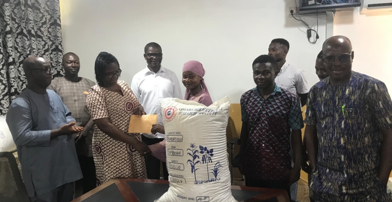 CSIR-SARI Empowers Youth to Venture into Seed Production Enterprises