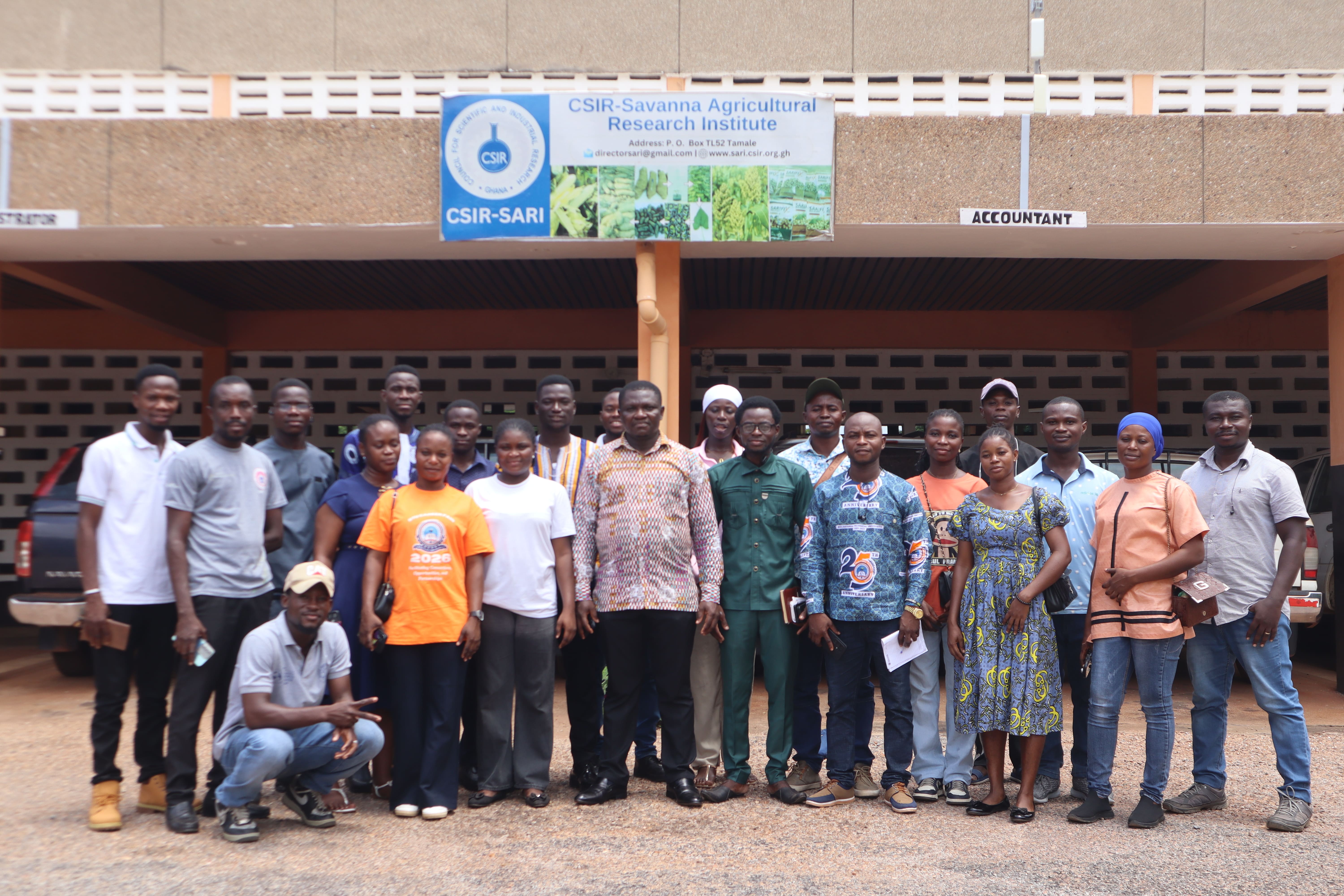 Bolgatanga Technical University Students Explore Agricultural Innovations at CSIR-SARI